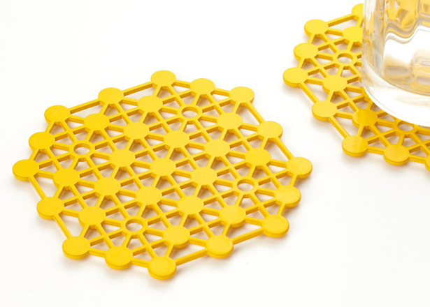 Molecular Coasters, DesignedMade, designed, made, and